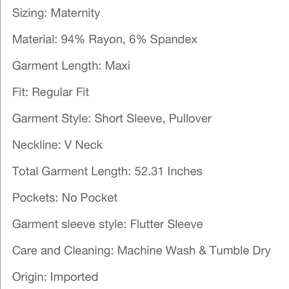 New Flutter Short Sleeve Smocked Maternity Dress - Maternity by Ingrid & Isabel - Picture 8 of 8